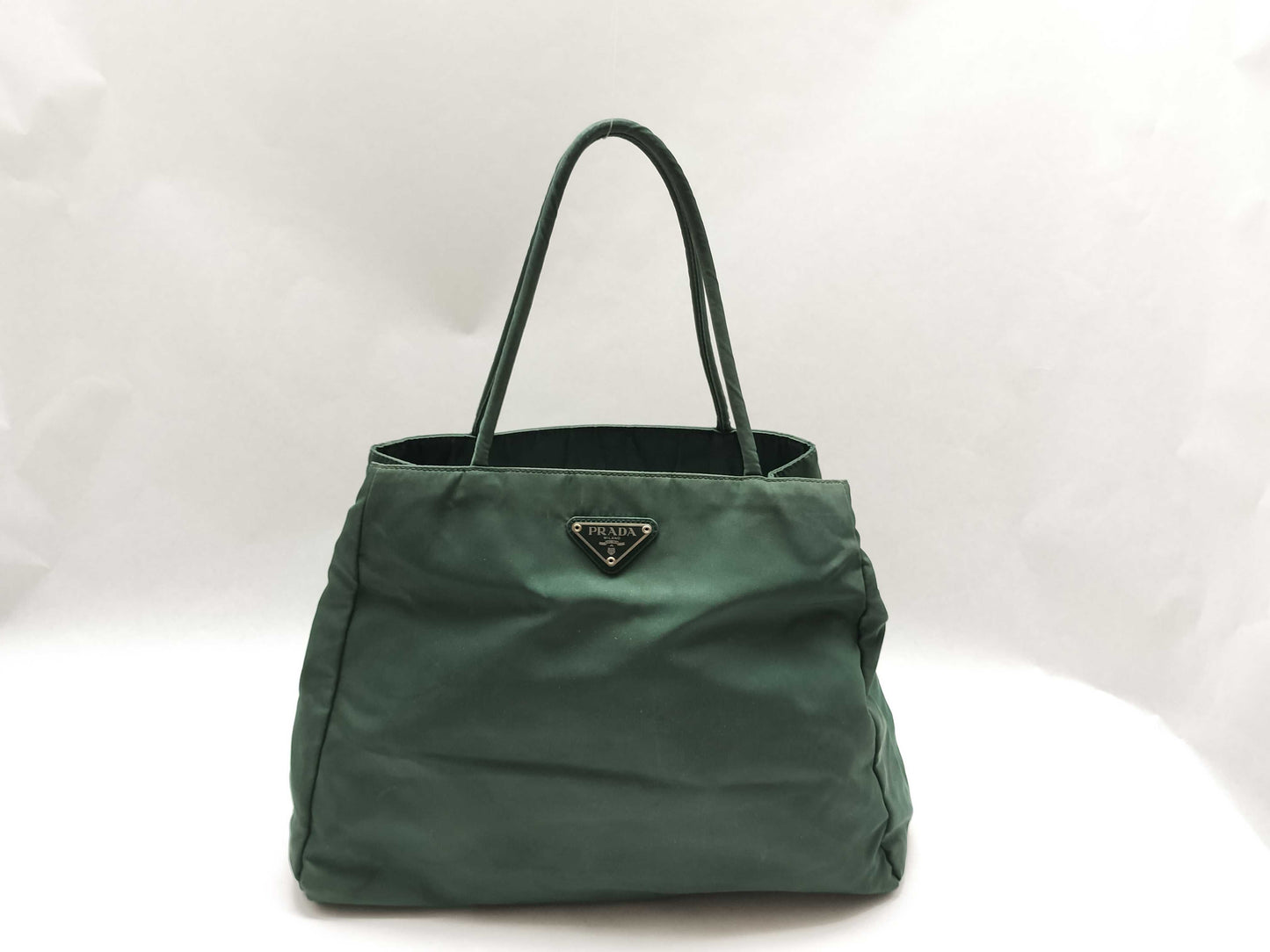 PRADA Nylon Prada Shoulder Tote Bag