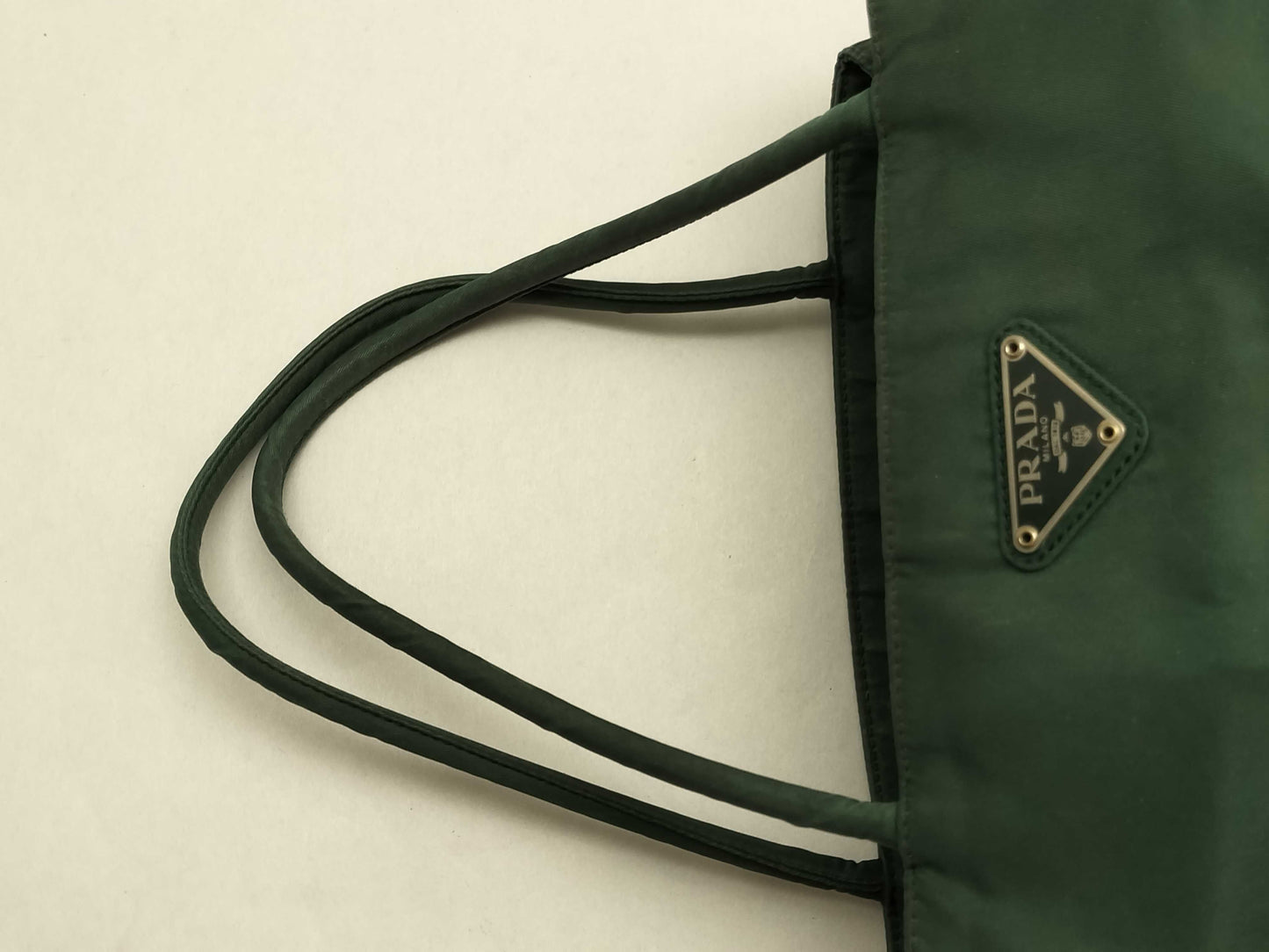 PRADA Nylon Prada Shoulder Tote Bag