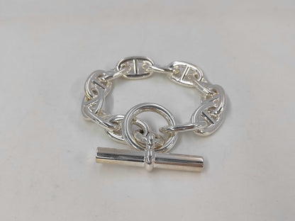 HERMES Chaine d'Ancre TGM 12-link 925 107.5 bracelet/bangle