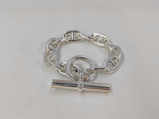 HERMES Chaine d'Ancre TGM 12-link 925 107.5 bracelet/bangle