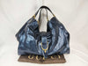 GUCCI GUCCI Gucci Stirrup Python Tote Bag Handbag Horsebit Navy Tote Bag