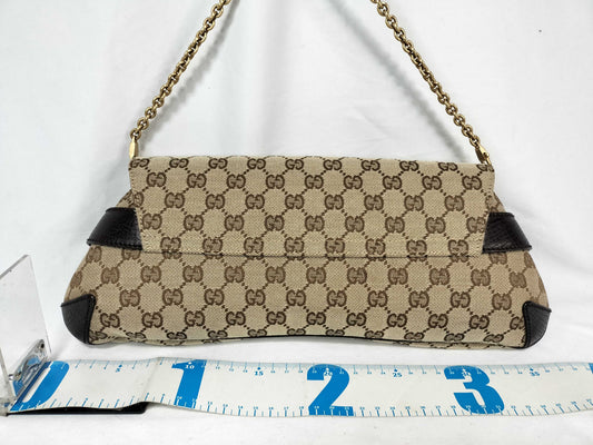 GUCCI GG Canvas GUCCI Horsebit Shoulder Bag Chain GG Canvas Shoulder Bag