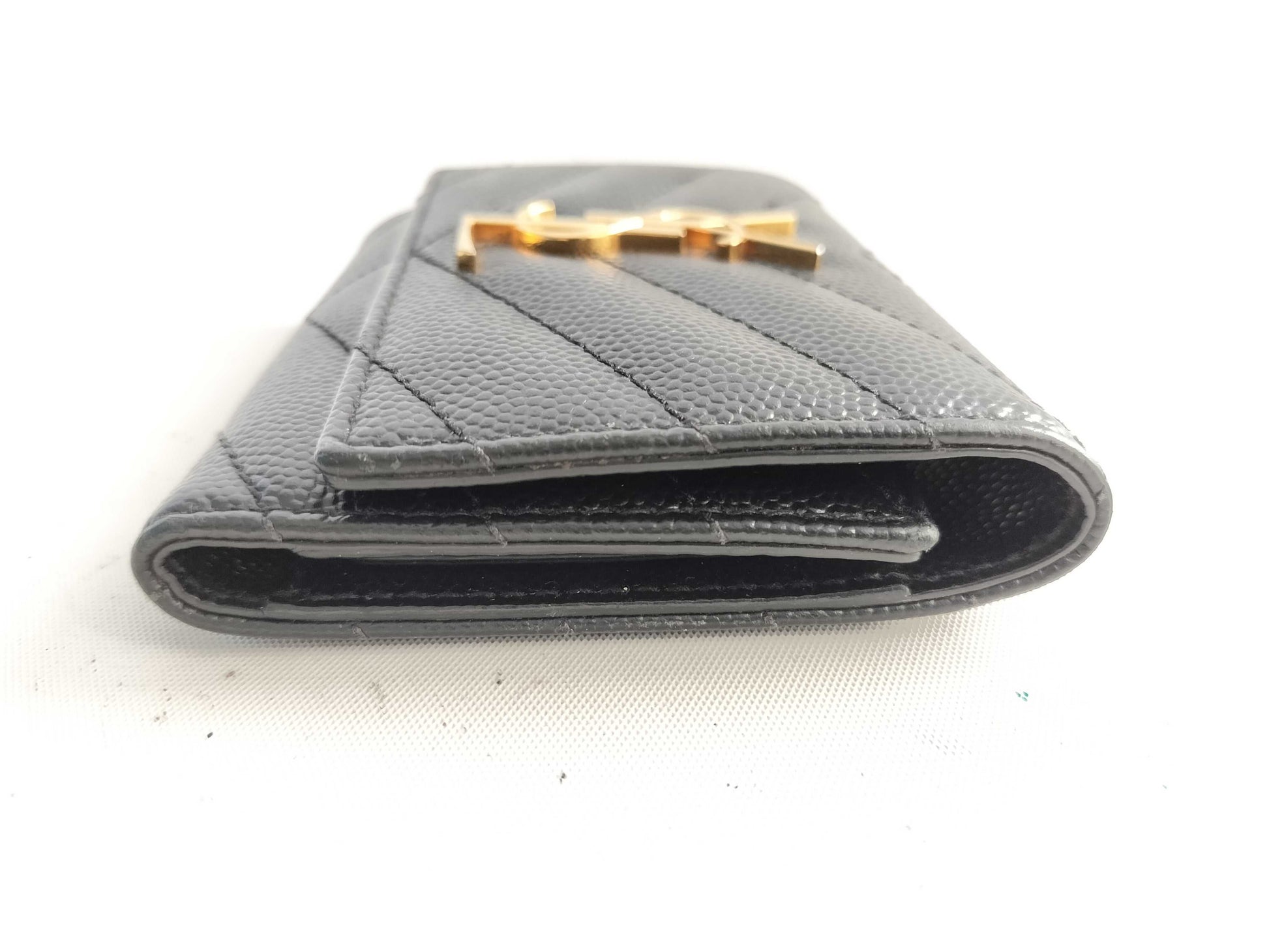 SAINT LAURENT Saint Laurent YSL Key Case Black Key Case/Key Holder