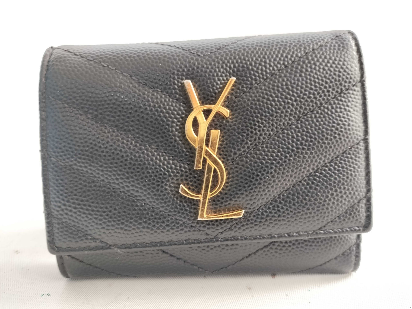 SAINT LAURENT Saint Laurent YSL Key Case Black Key Case/Key Holder