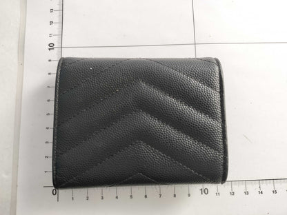 SAINT LAURENT Saint Laurent YSL Key Case Black Key Case/Key Holder