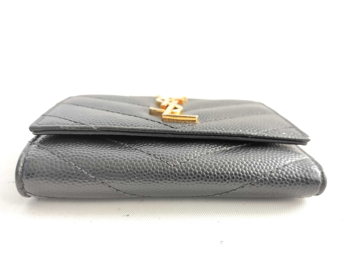 SAINT LAURENT Saint Laurent YSL Key Case Black Key Case/Key Holder