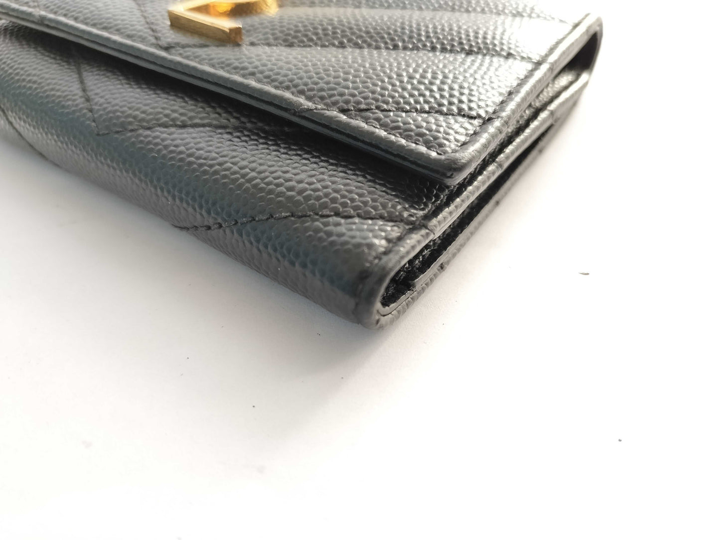 SAINT LAURENT Saint Laurent YSL Key Case Black Key Case/Key Holder