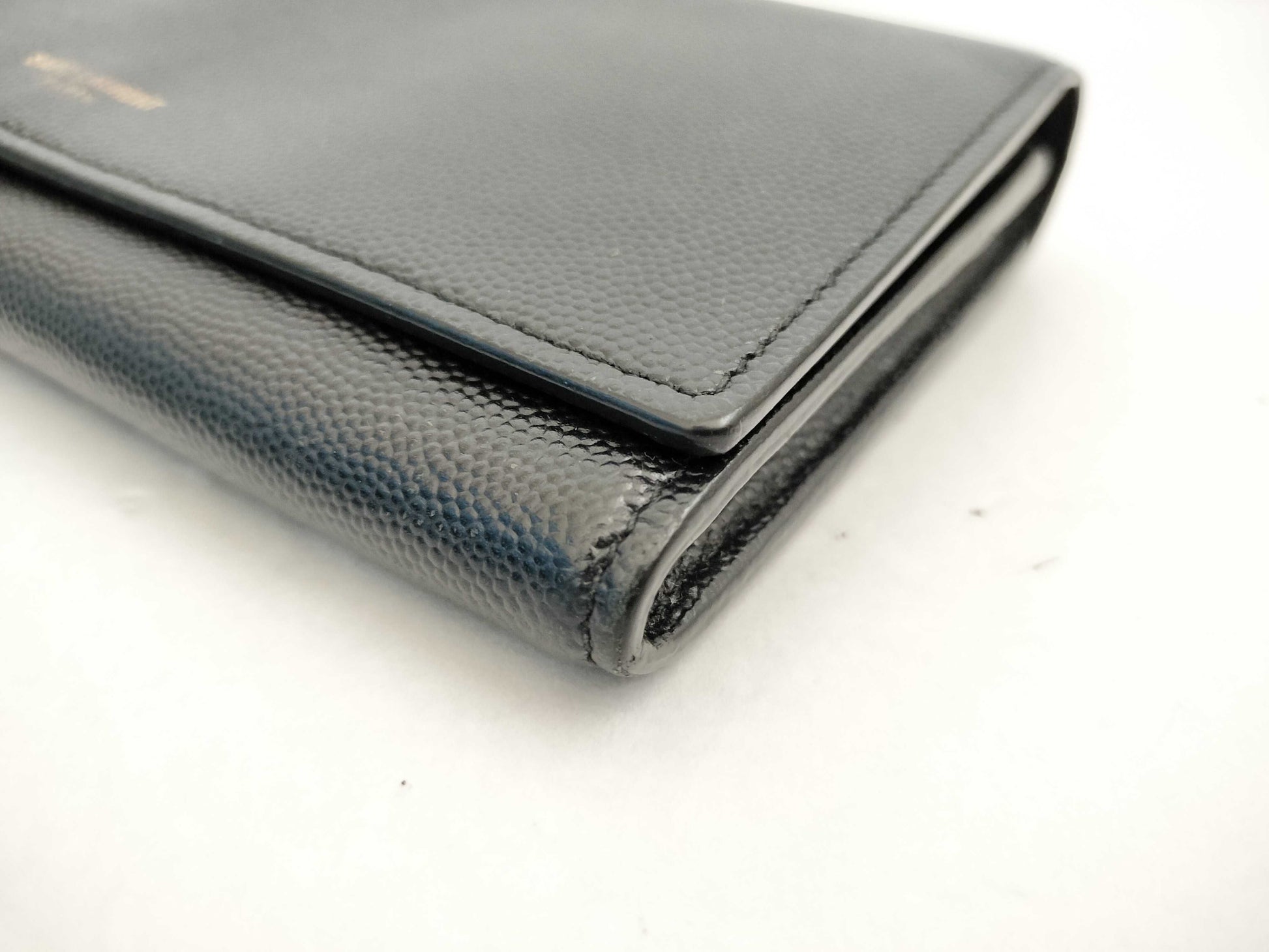 SAINT LAURENT Saint Laurent Long Wallet Black Wallet