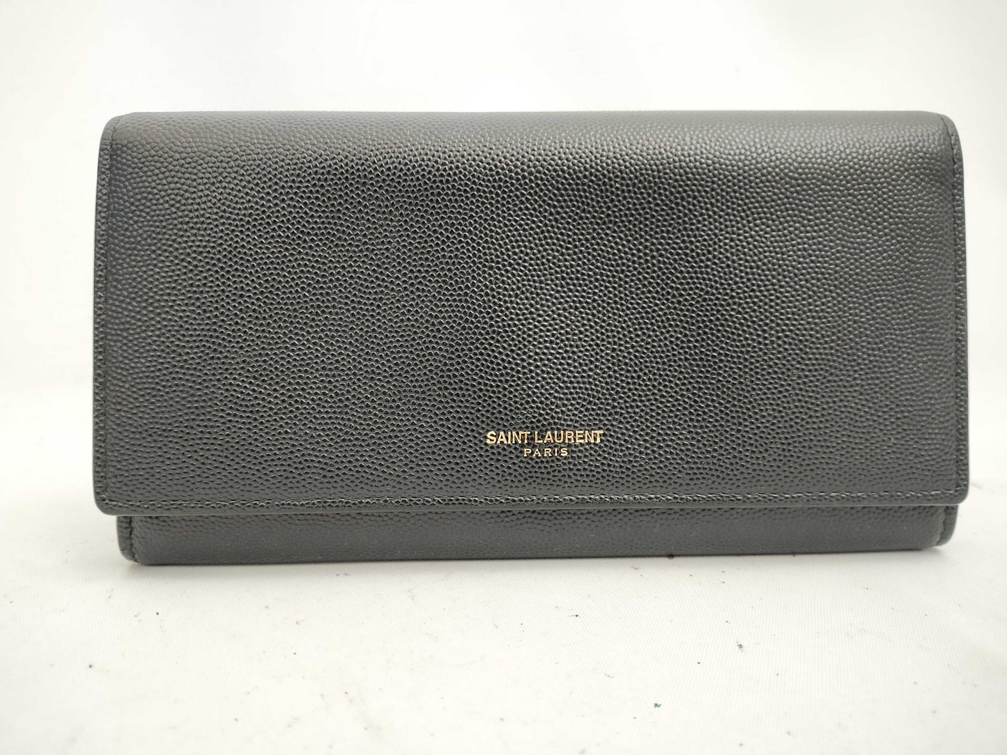 SAINT LAURENT Saint Laurent Long Wallet Black Wallet