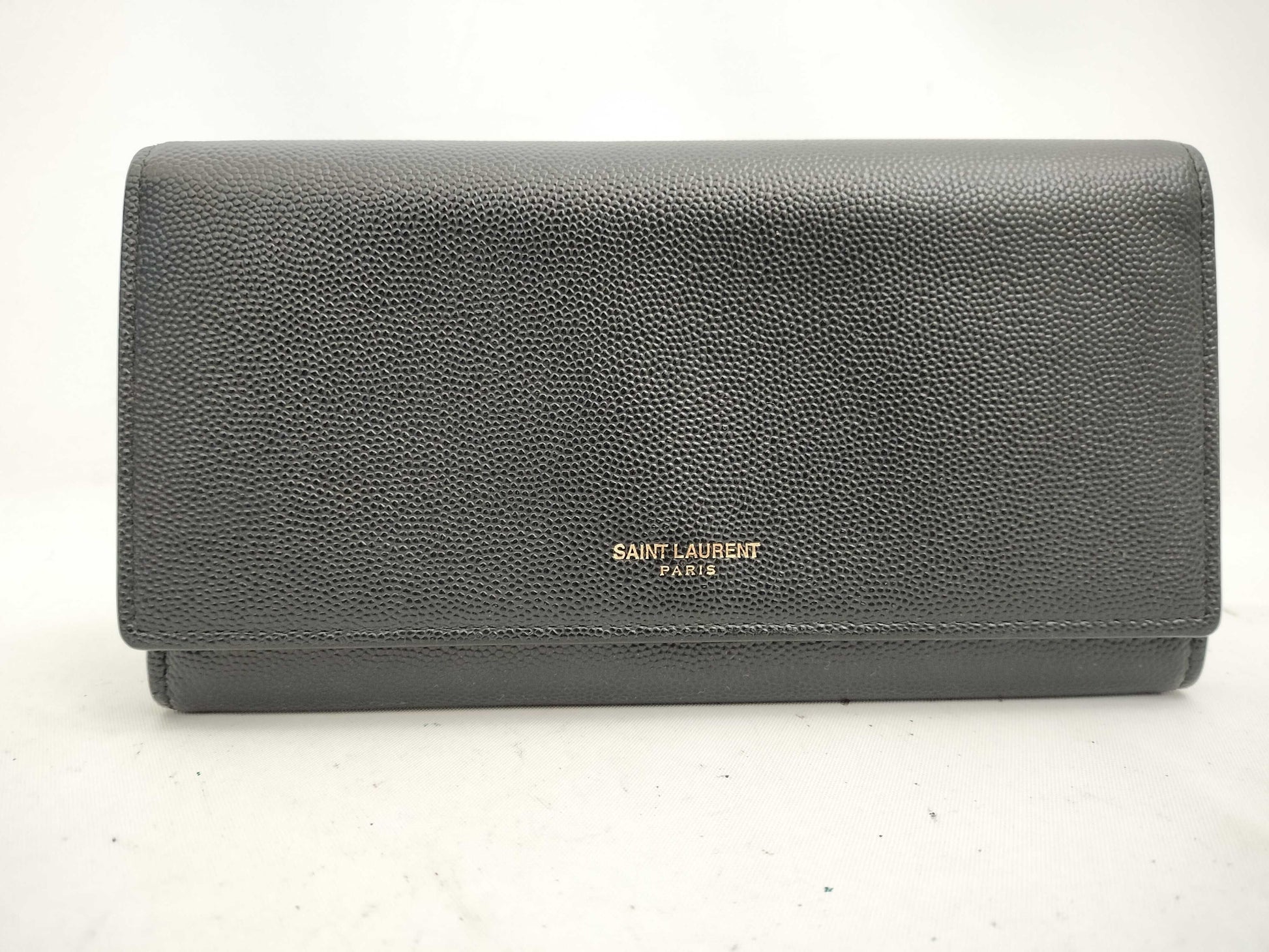 SAINT LAURENT Saint Laurent Long Wallet Black Wallet