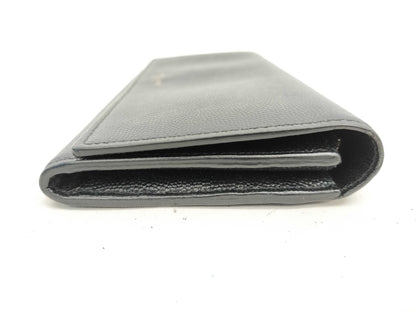SAINT LAURENT Saint Laurent Long Wallet Black Wallet