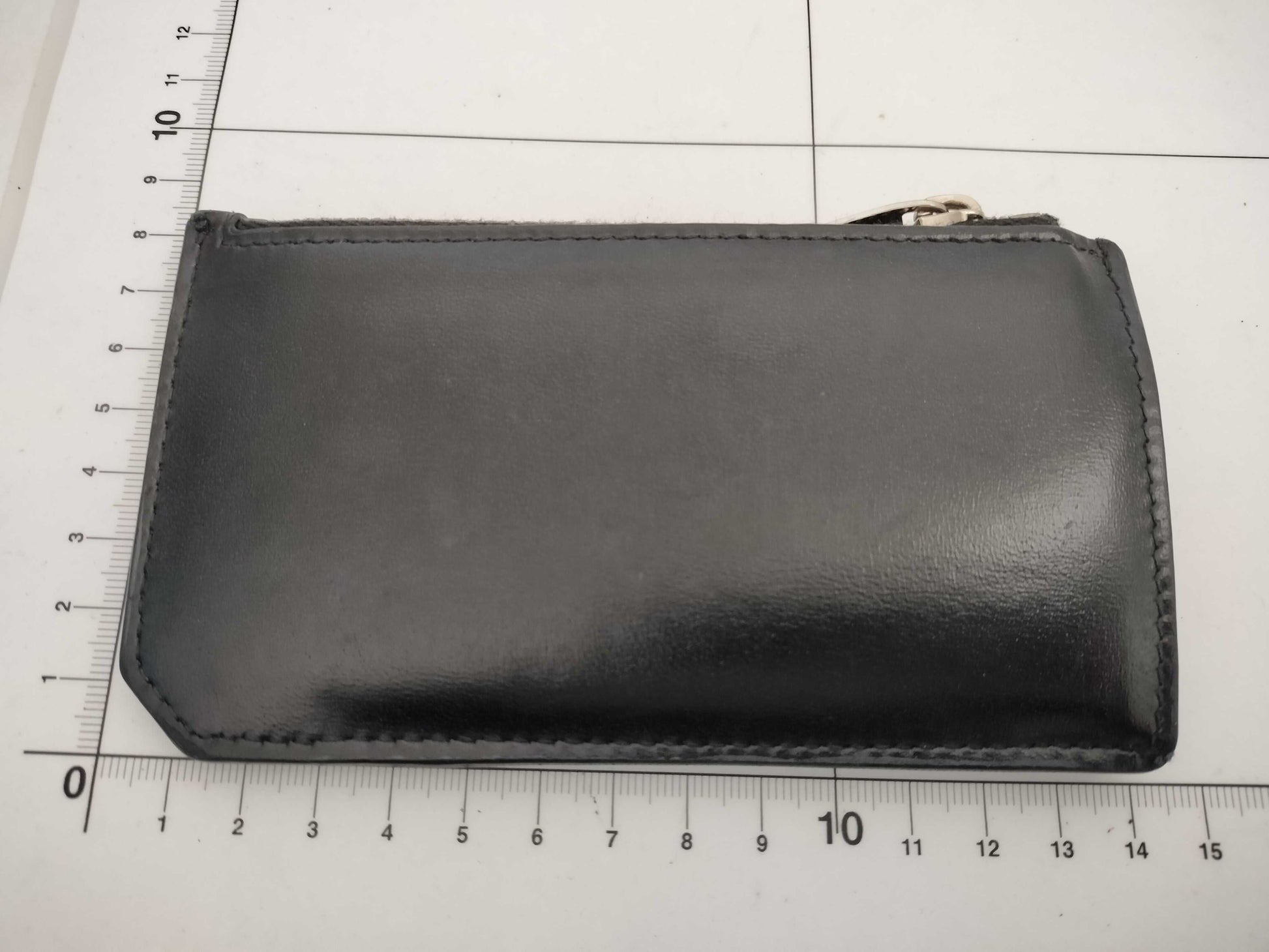 SAINT LAURENT Saint Laurent YSL Fragment Case Black Coin Case