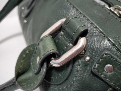 Chloe Paddington Bag Cadena Green Handbag