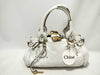 Chloe Paddington Bag Cadena White Handbag