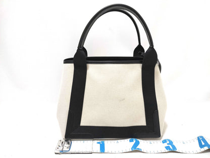 BALENCIAGA Navy Cabas Tote Bag