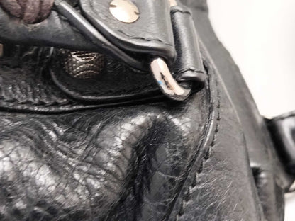 BALENCIAGA City The First Bag Black Handbag