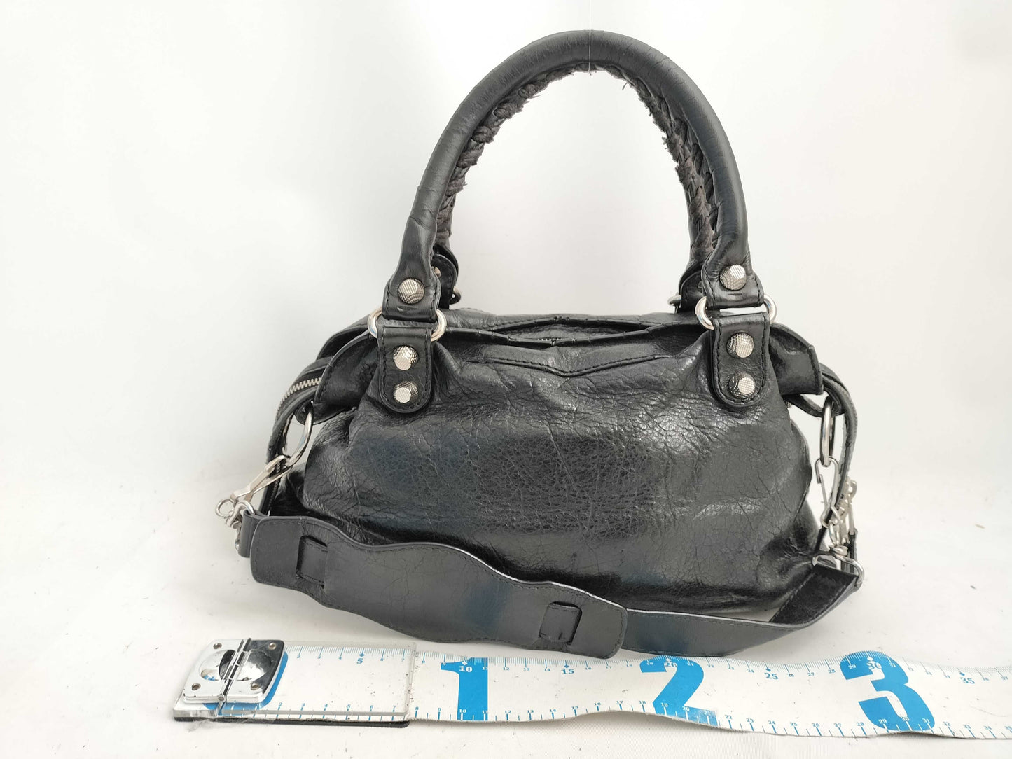 BALENCIAGA City The First Bag Black Handbag