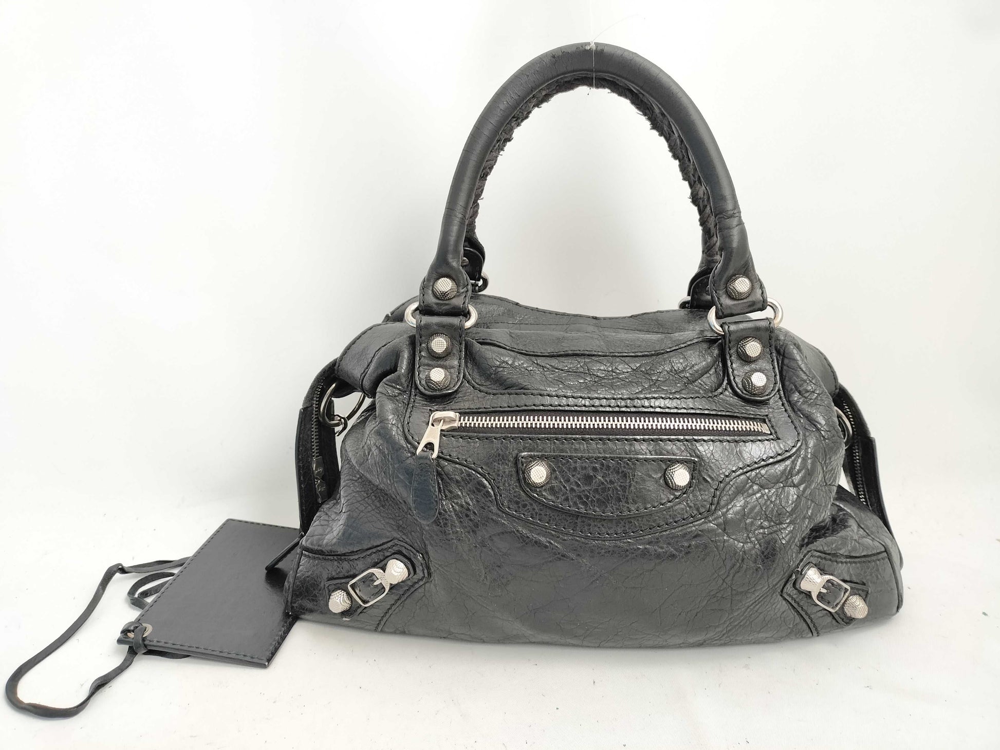 BALENCIAGA City The First Bag Black Handbag
