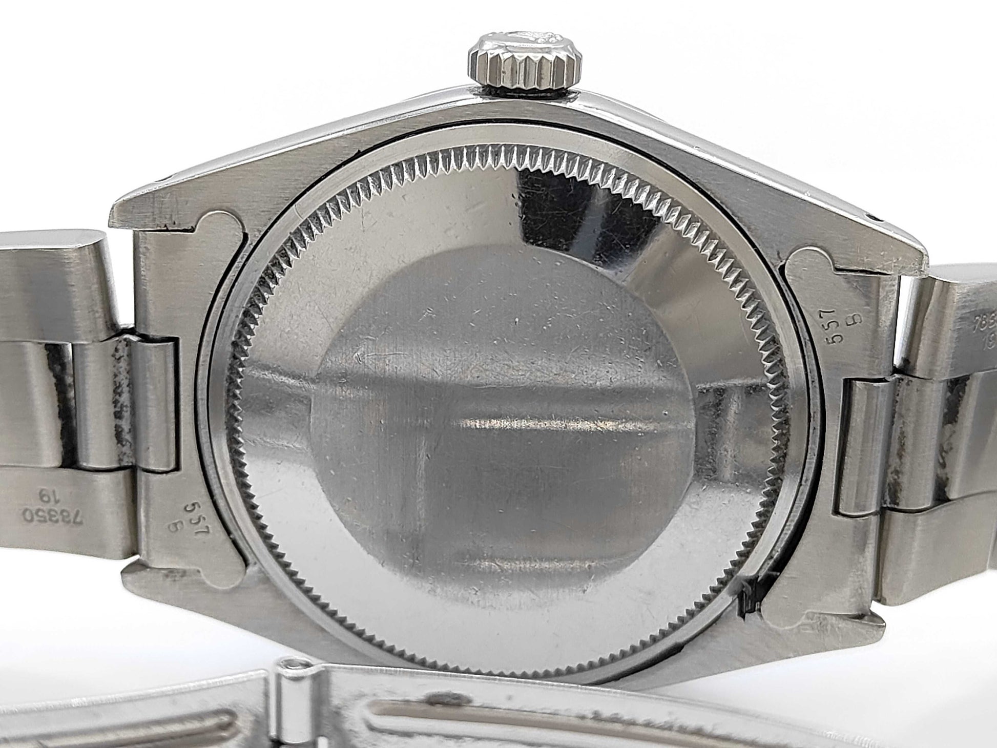 ROLEX 1501 1981998 Gray Dial Oyster Bracelet Men's Watch