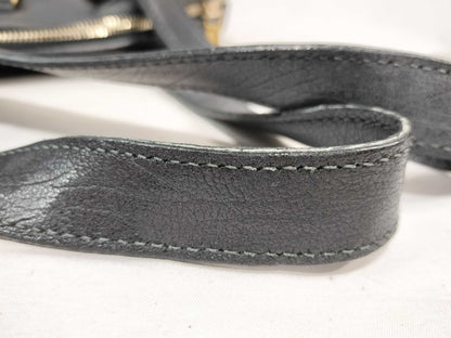 Yves Saint Laurent Muse Leather Handbag Black Shoulder Bag