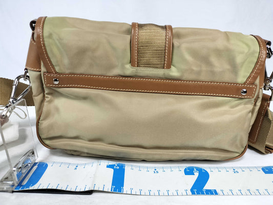 PRADA Nylon Prada One-Shoulder Bag with Triangular Logo Hardware