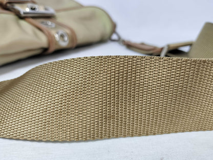 PRADA Nylon Prada One-Shoulder Bag with Triangular Logo Hardware