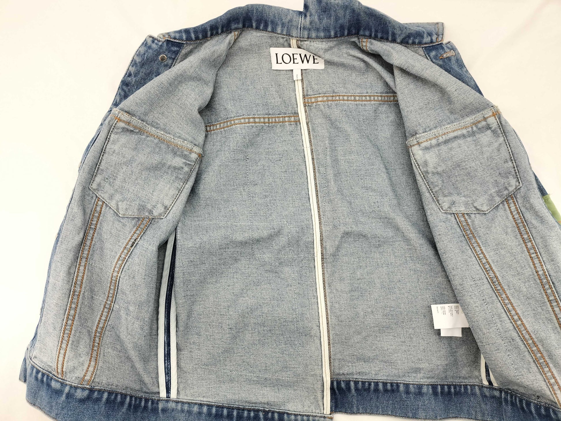 LOEWE LOEWE Patchwork Denim Jacket Jacket