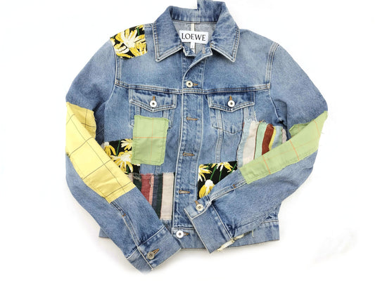 LOEWE LOEWE Patchwork Denim Jacket Jacket