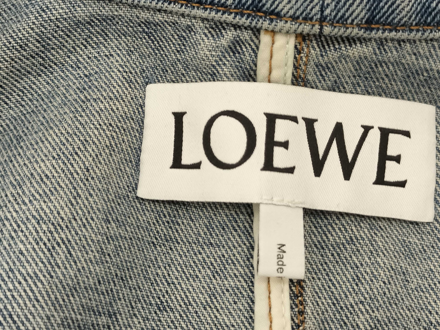 LOEWE LOEWE Patchwork Denim Jacket Jacket
