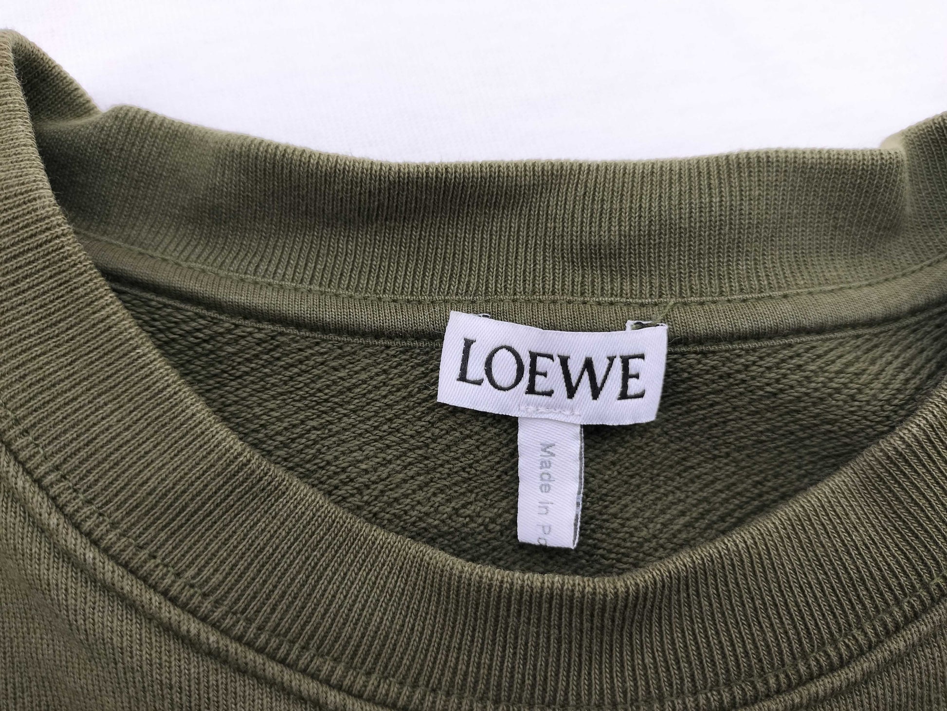 LOEWE LOEWE Embroidered Logo Sweatshirt Top