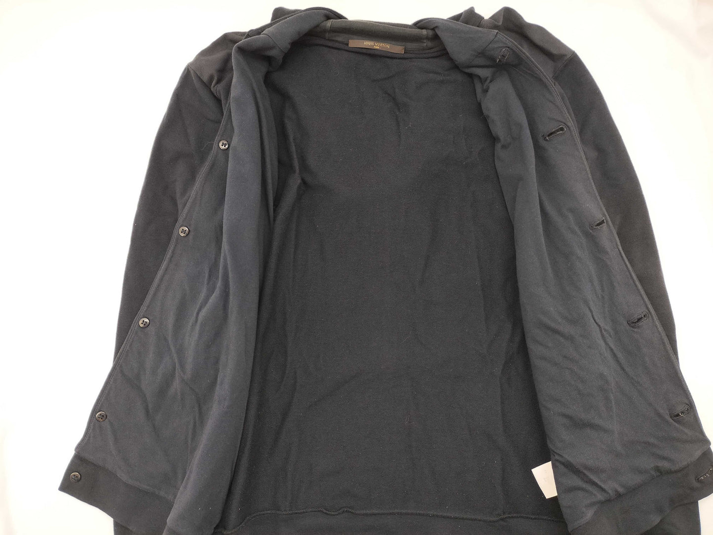 LOUIS VUITTON LOUIS VUITTON Louis Vuitton Embossed Logo Cardigan Hoodie Cardigan