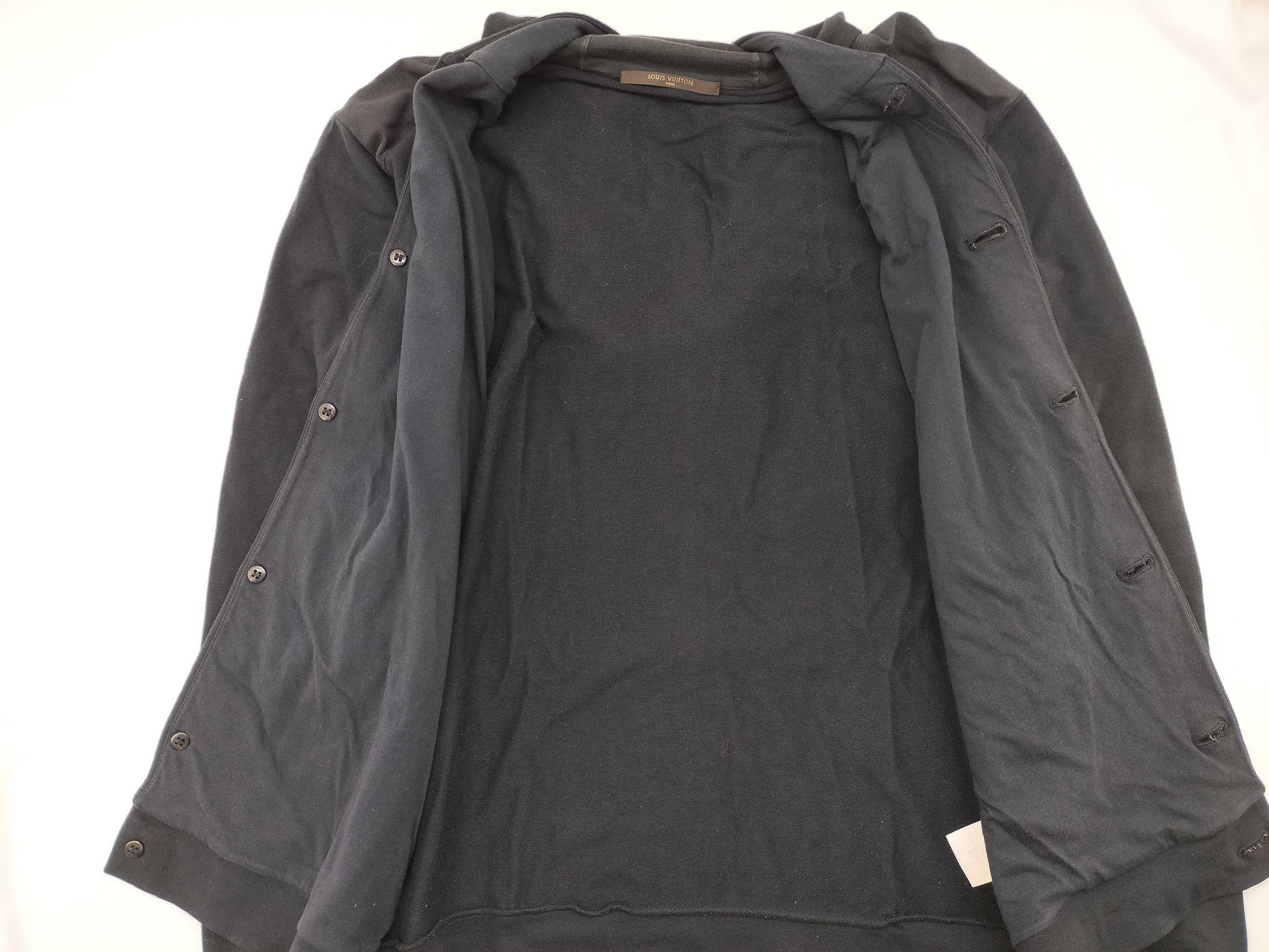 LOUIS VUITTON LOUIS VUITTON Louis Vuitton Embossed Logo Cardigan Hoodie Cardigan