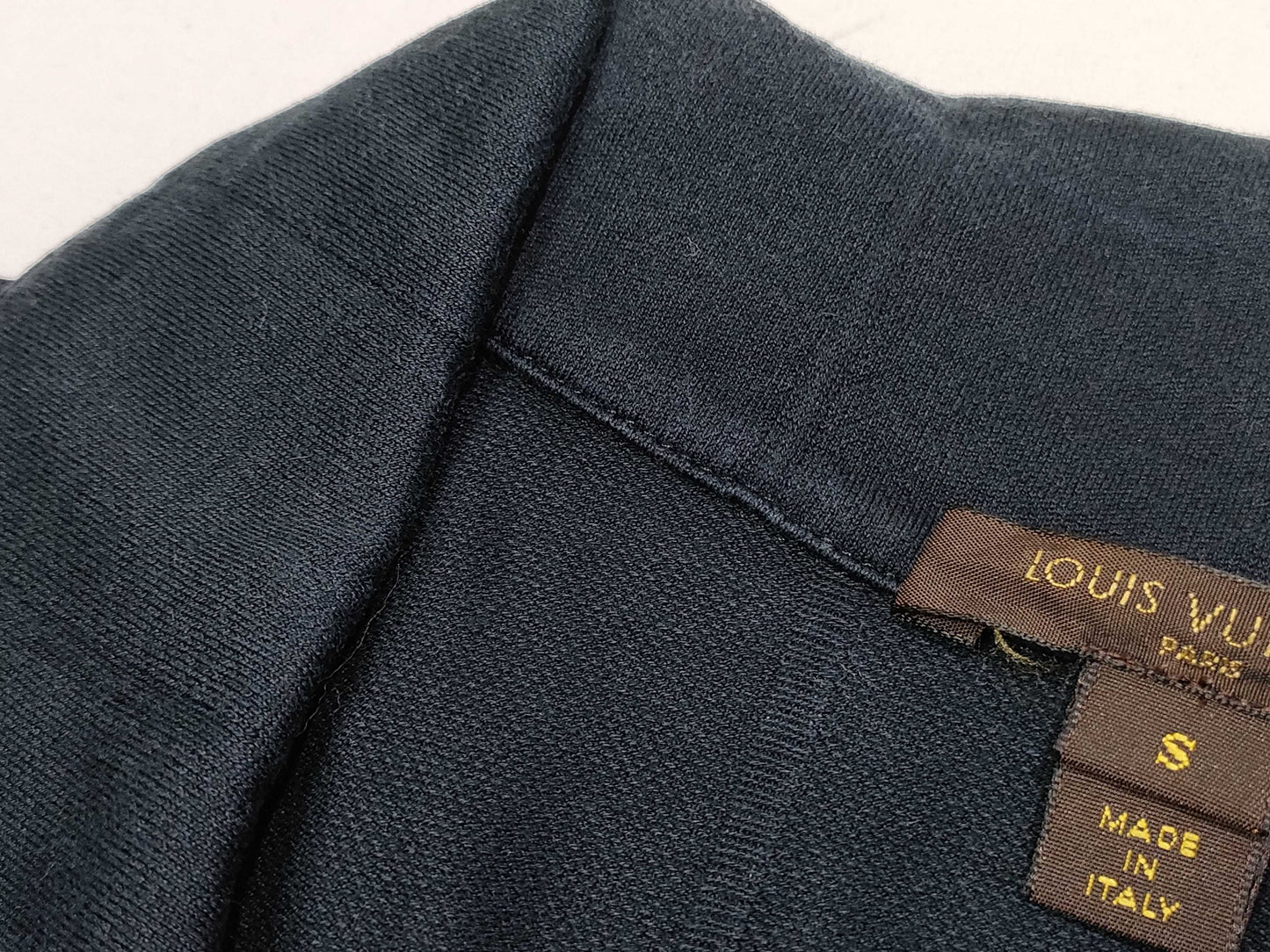 LOUIS VUITTON LOUIS VUITTON Louis Vuitton Logo Stripe Polo Shirt Tops