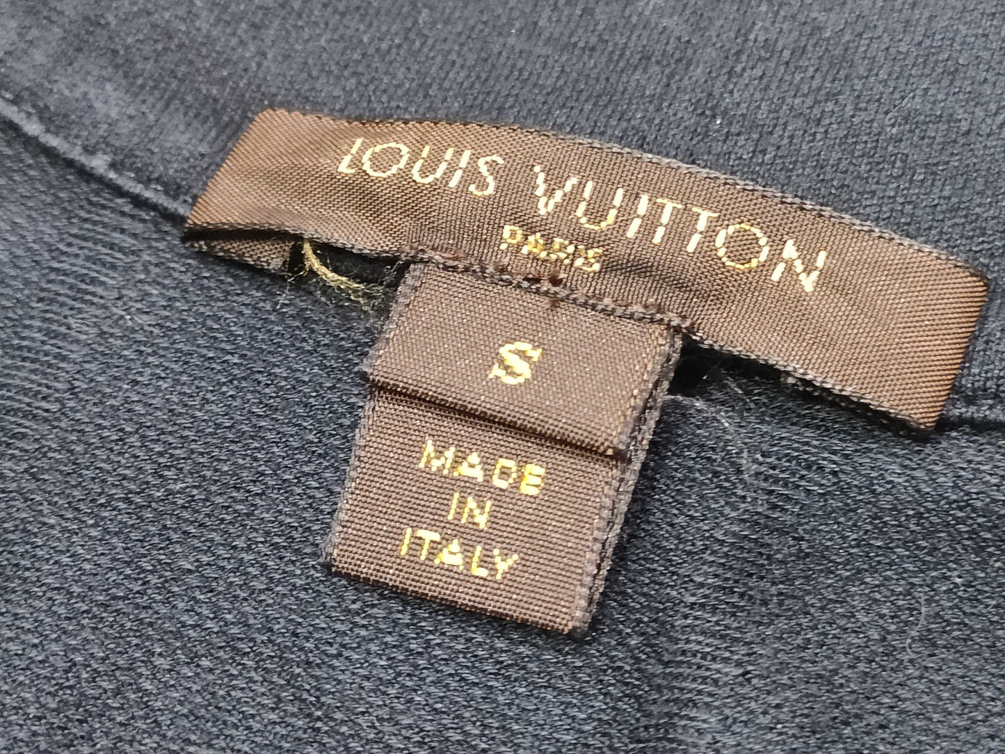 LOUIS VUITTON LOUIS VUITTON Louis Vuitton Logo Stripe Polo Shirt Tops