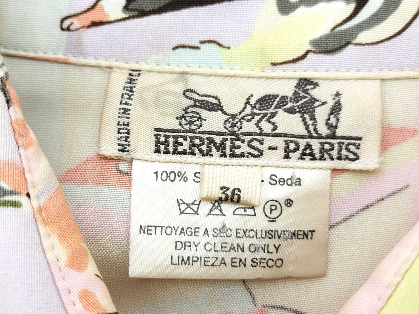 HERMES HERMES Hermes Animal Overshirt Shirt