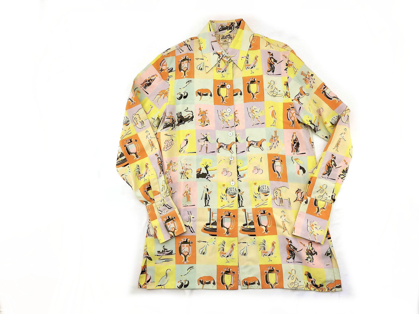 HERMES HERMES Hermes Animal Overshirt Shirt