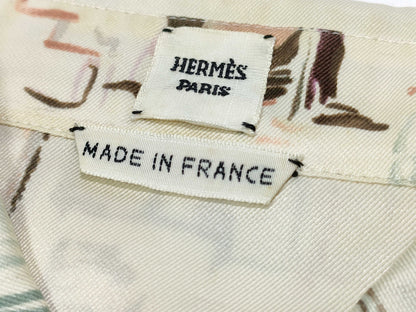 HERMES HERMES Hermes Gaultier period blouse shirt shirt