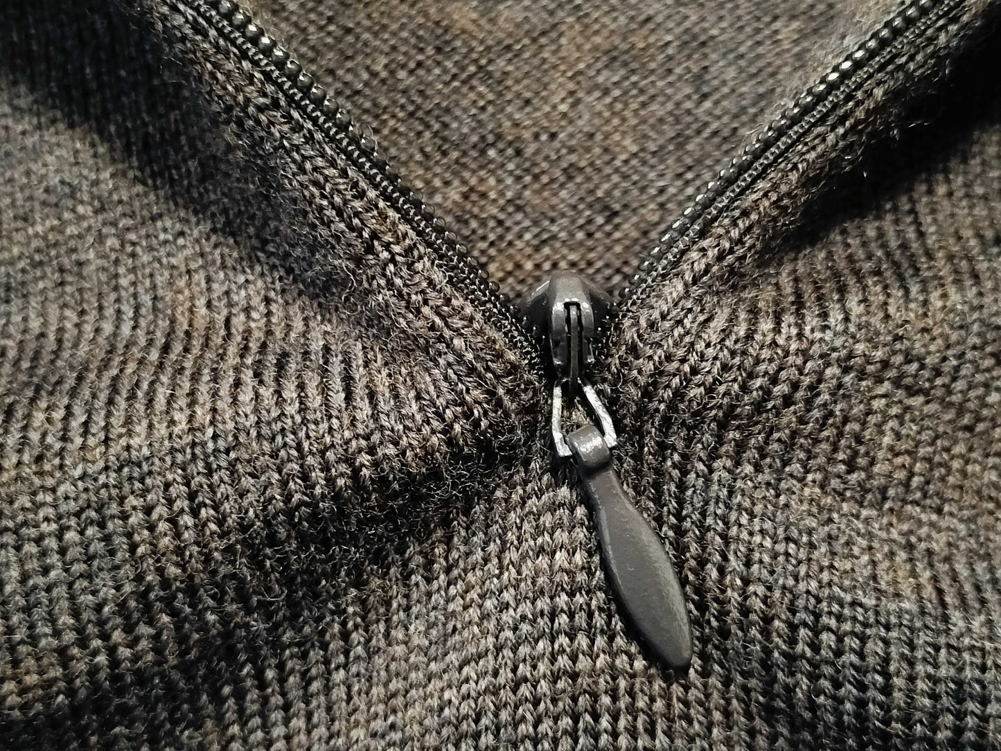 HERMES HERMES Gaultier-era Twill Leopard Print Sweater Top