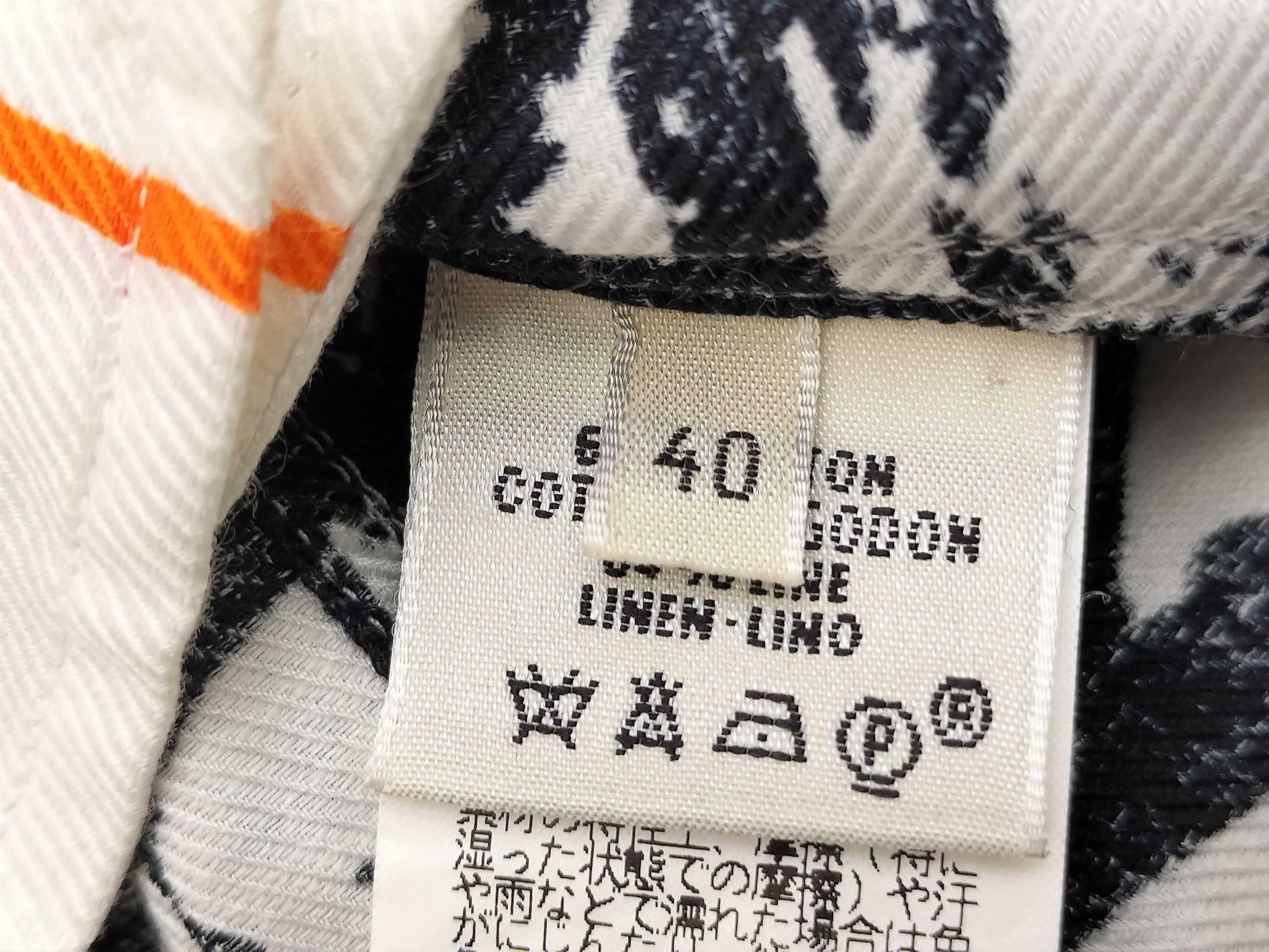 HERMES HERMES Margiela period painted shirt