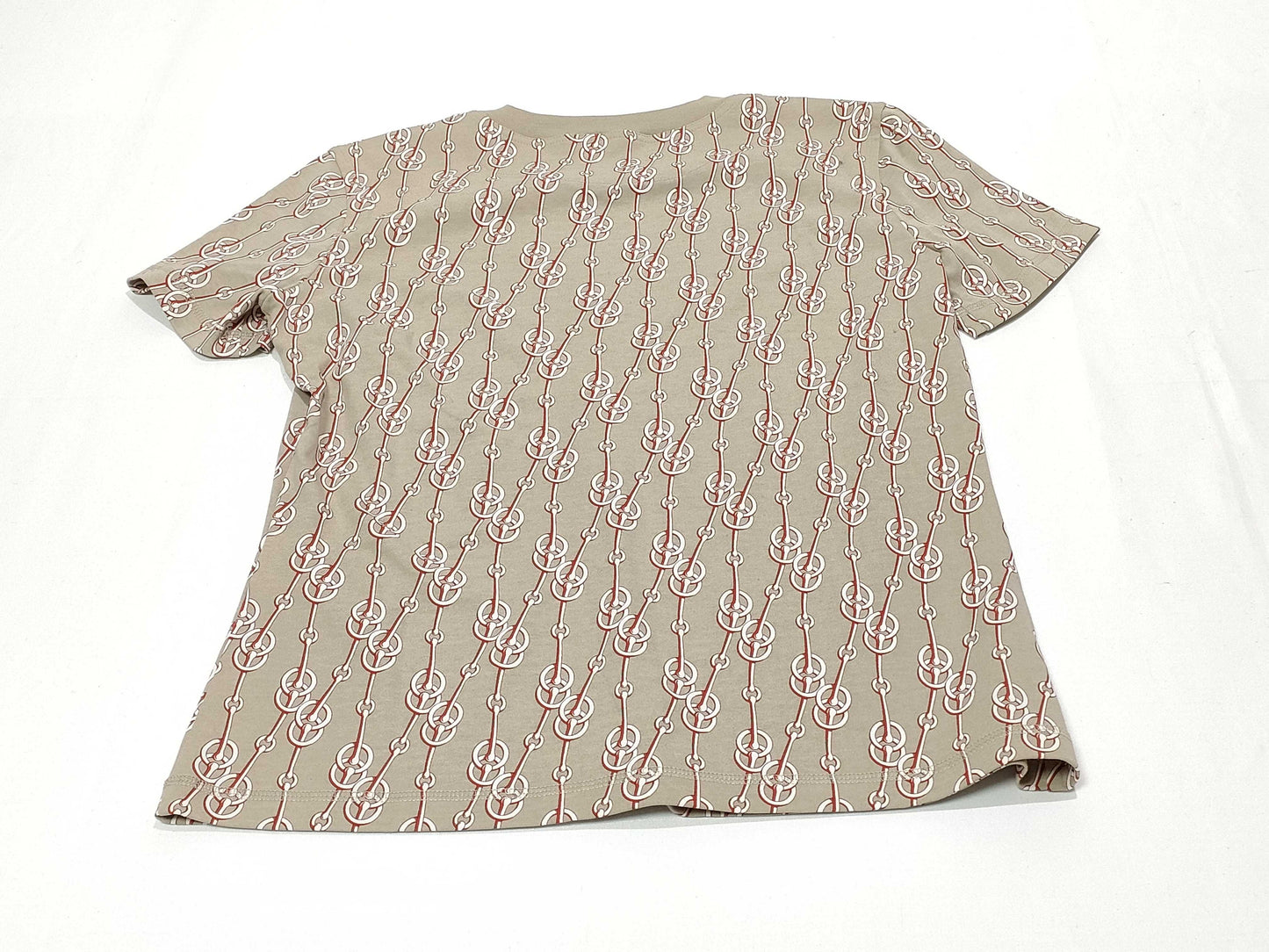 HERMES HERMES Chain Pattern T-Shirt