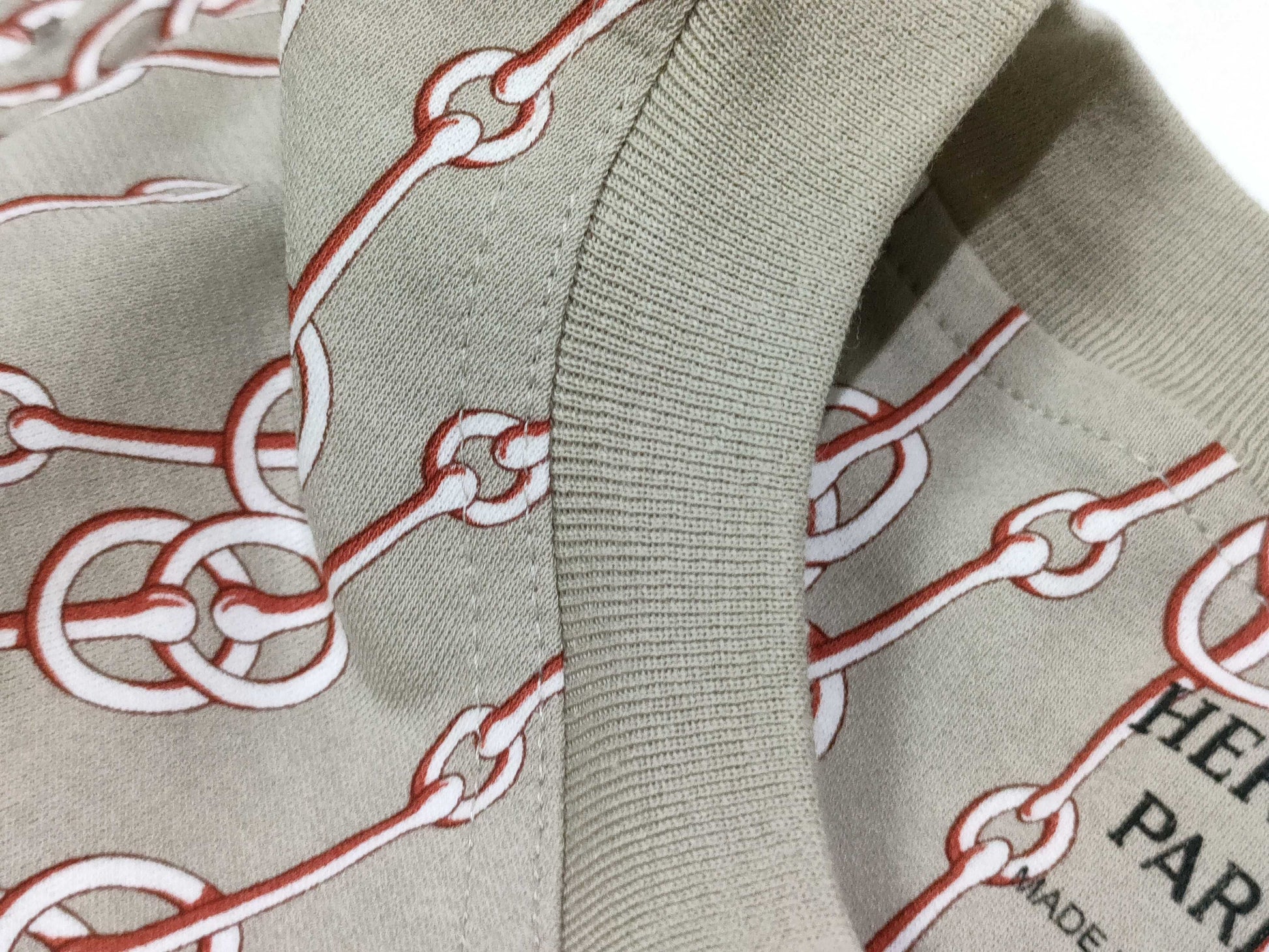 HERMES HERMES Chain Pattern T-Shirt