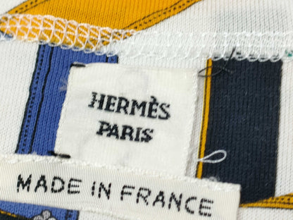 HERMES HERMES Gaultier period belt design T-shirt