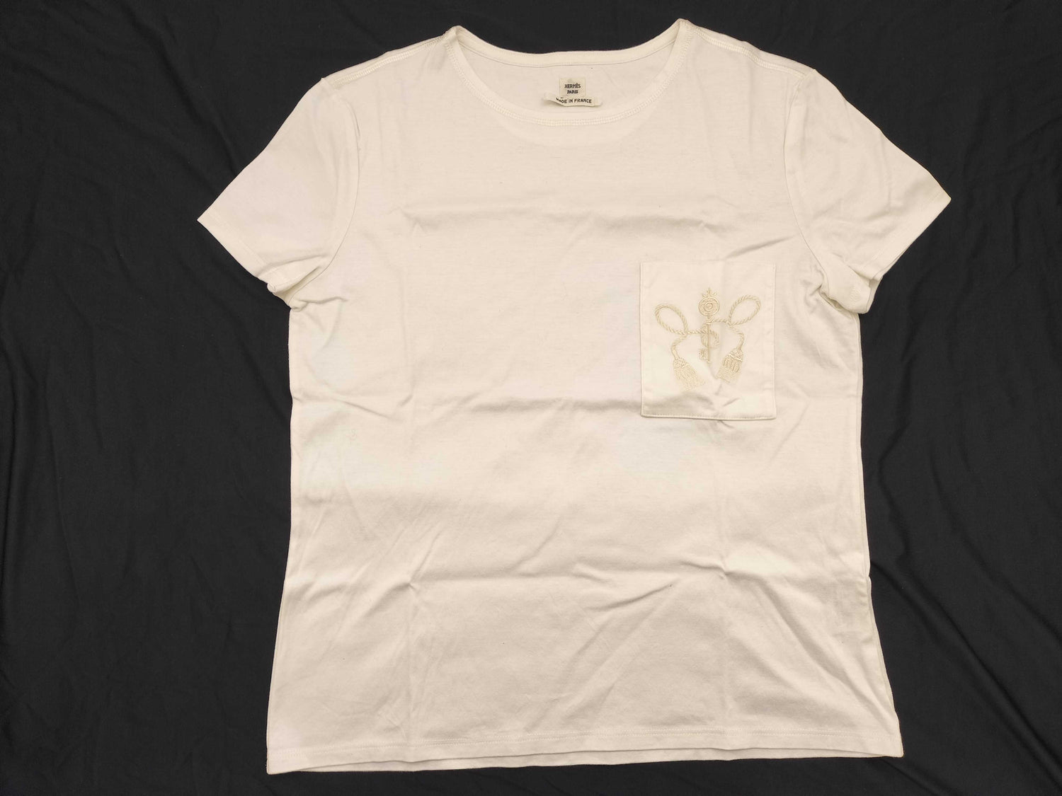 HERMES HERMES Fringe T-shirt
