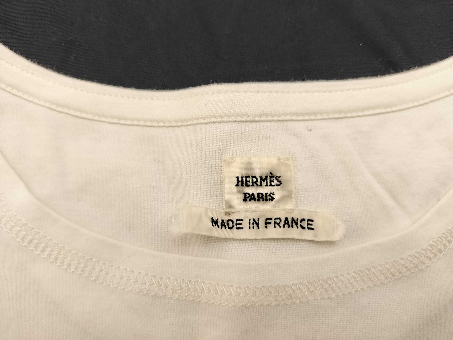 HERMES HERMES Fringe T-shirt