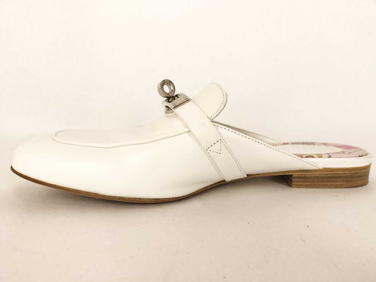 HERMES HERMES Oz Kelly Buckle Sandals Mules Mules