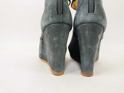 HERMES HERMES Hermes Suede Short Boots Other Shoes