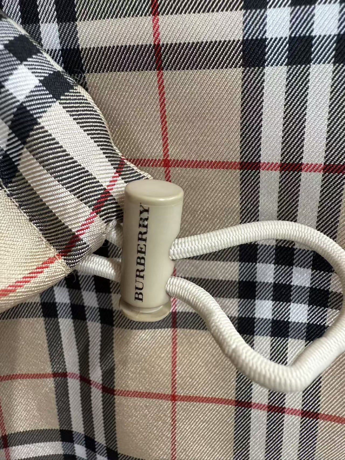 BURBERRY Check Pattern Double-Sided Vest, Sanyo Shokai, LL Vest