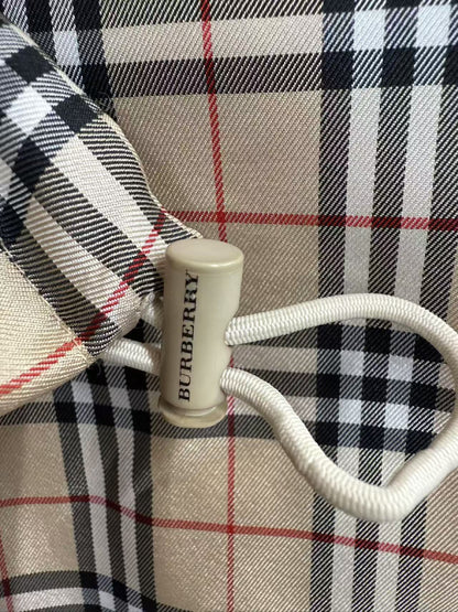 BURBERRY Check Pattern Double-Sided Vest, Sanyo Shokai, LL Vest