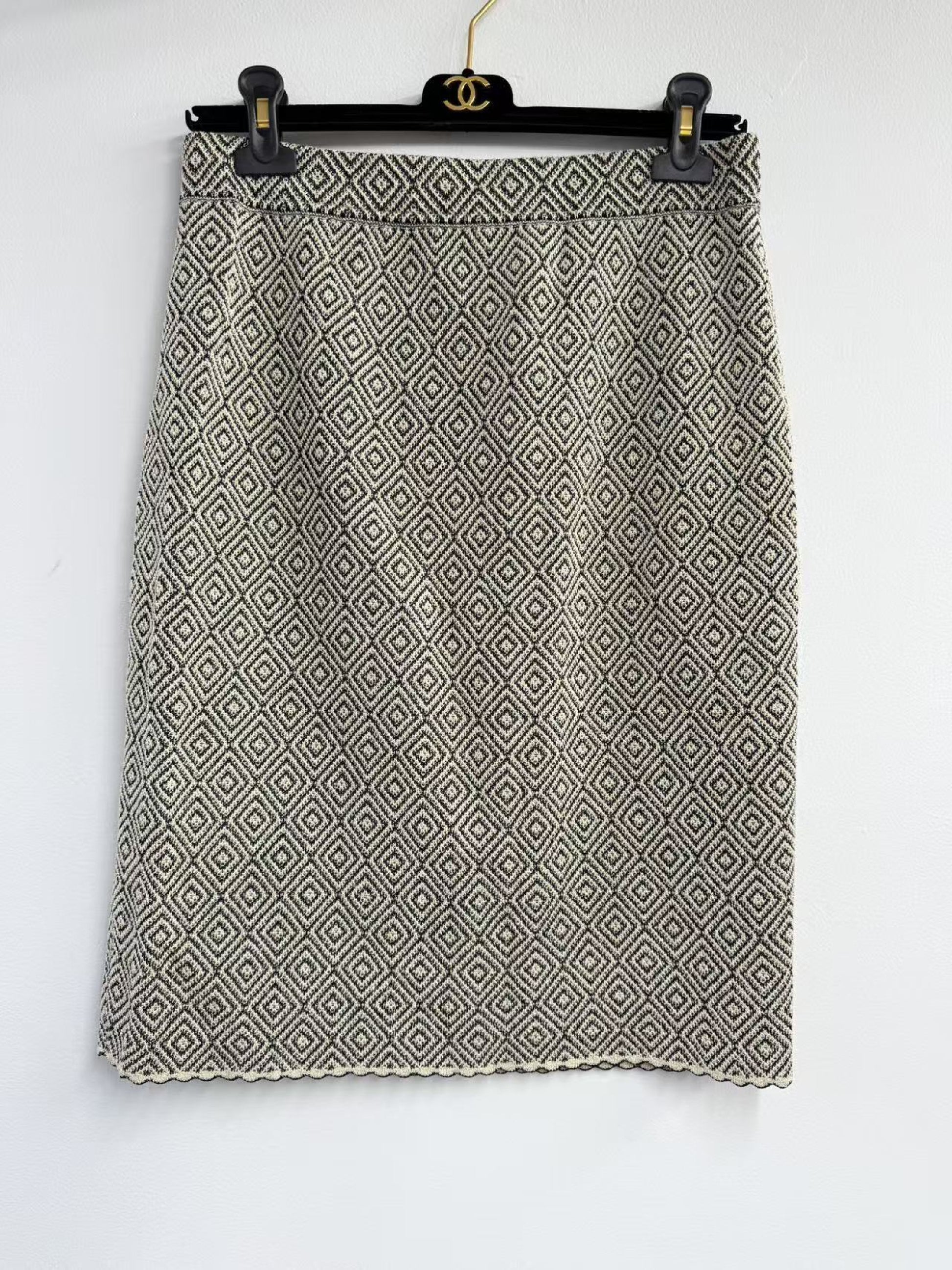 ESCADA ESCADA Diamond Pattern Knit Suit Set Size 40 Other Apparel