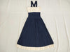 CHANEL Ivory Navy Size 36 Dress